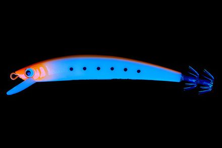 Кальмарный воблер HIGASHI Pelagic 19g #15 Mandarin