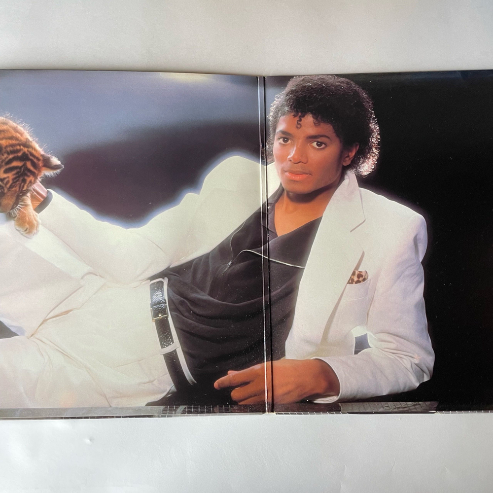Винтажная виниловая пластинка LP Michael Jackson Thriller (Нидерланды 1982)