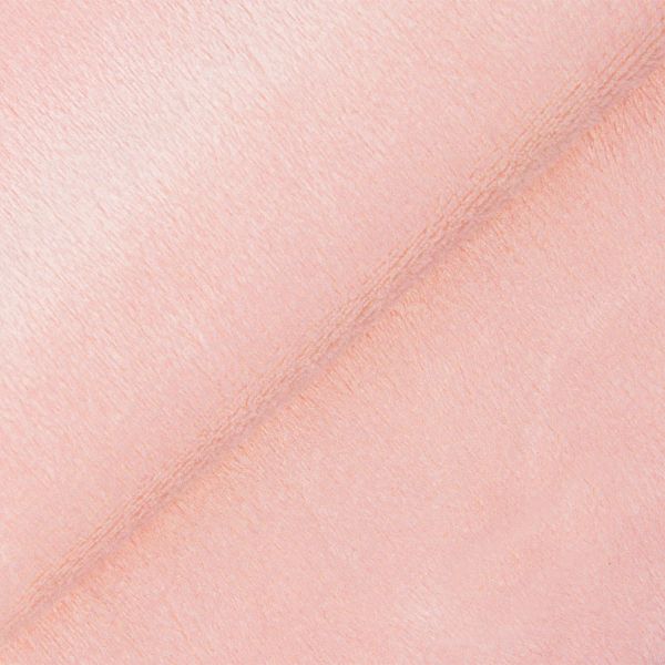 Плюш (ткань) Peppy PEV 273 г/м², 152 см / рул. 5 метров, 30 св.розовый/lt.pink