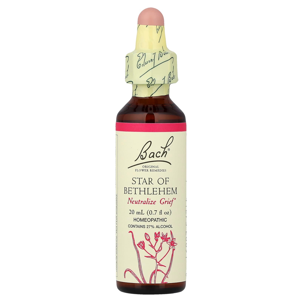 Bach, Original Flower Remedies, Вифлеемская звезда, 20 мл (0,7 жидк. унц.)