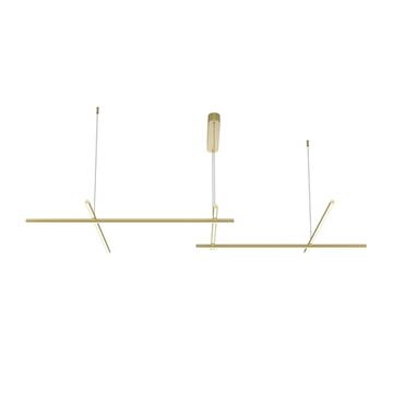 Подвесной светодиодный светильник 80W 3000К MOD278PL-L86G3K1 золото Radiance Maytoni
