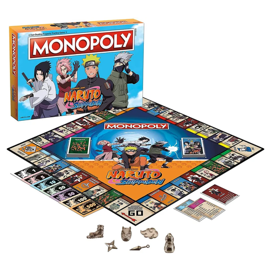 Настольная игра Hasbro Монополия Наруто