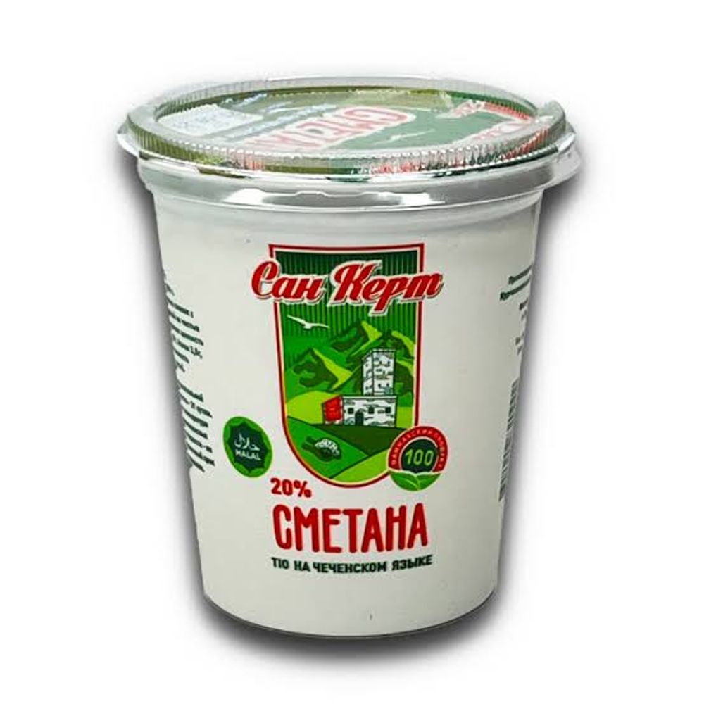 Сметана Сан Керт 20% 350 г