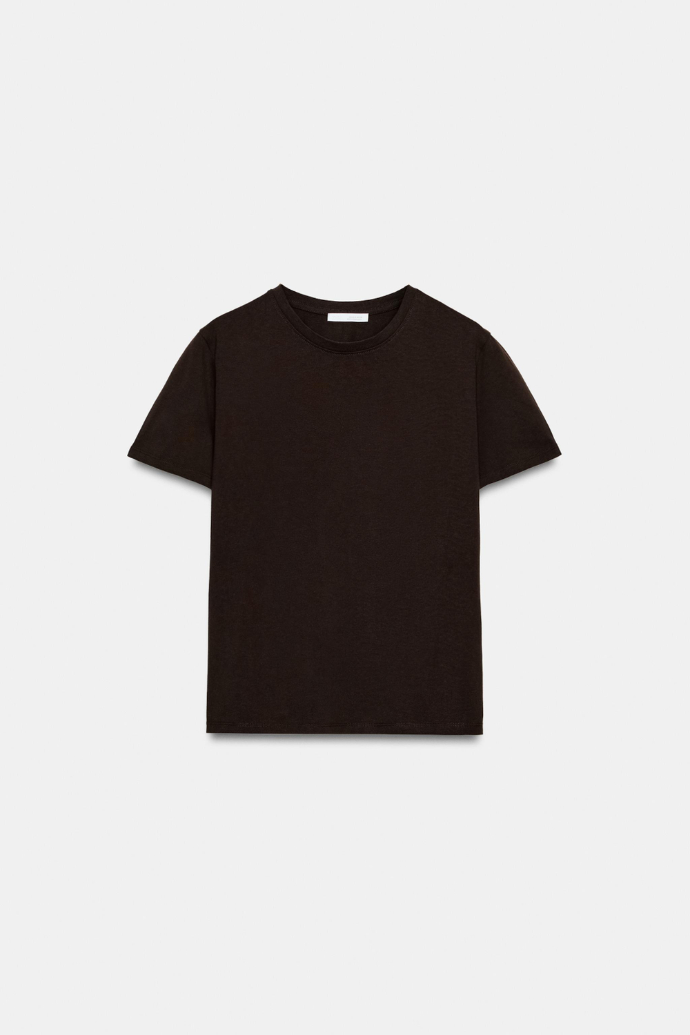 ХЛОПКОВАЯ ФУТБОЛКА В СТИЛЕ РУСТИК — ZARA