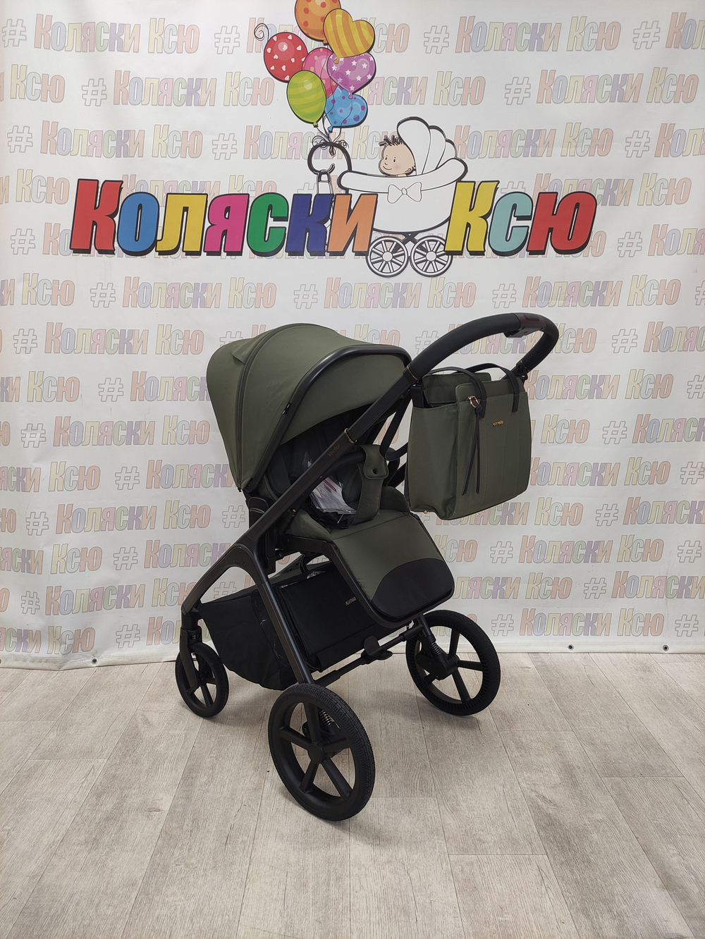 Коляска модульная Carrello Vector CRL-6551 Field Green 2025