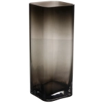 Ваза стеклянная «GREY GLASS» 11*28см