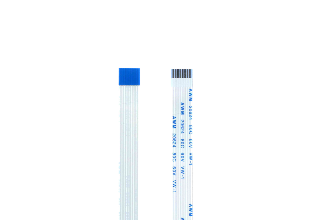Шлейф 8 pin, 15 см, шаг 1 мм FFC, обратный Б