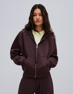 Женское худи оверсайз с капюшоном и рукавами реглан - BERSHKA