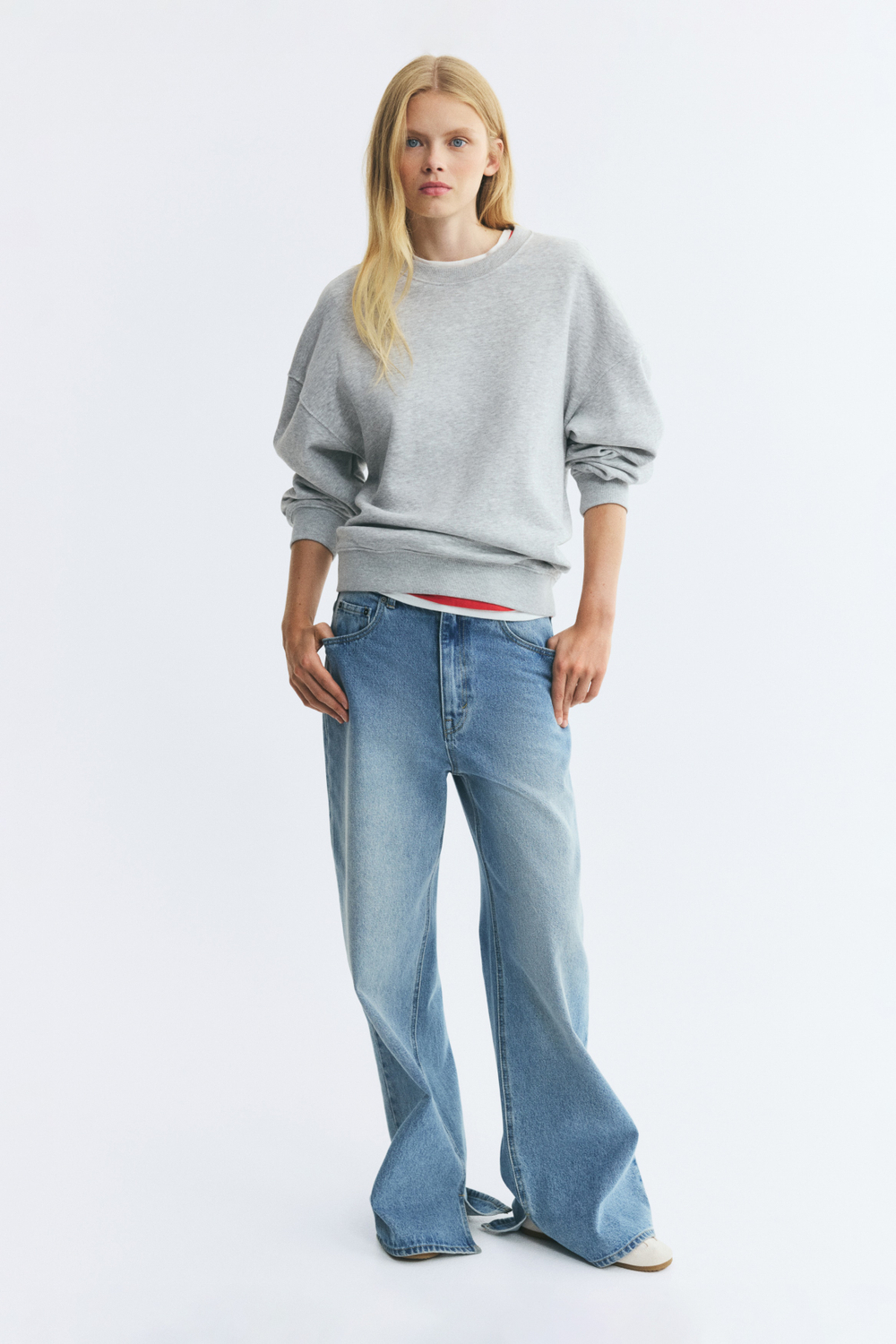 Свитшот оверсайз - H&M