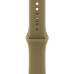 Часы Apple Watch Series 12, 46 мм, алюминий тёмно-бронзового цвета, ремешок Sport Band оливкового цвета