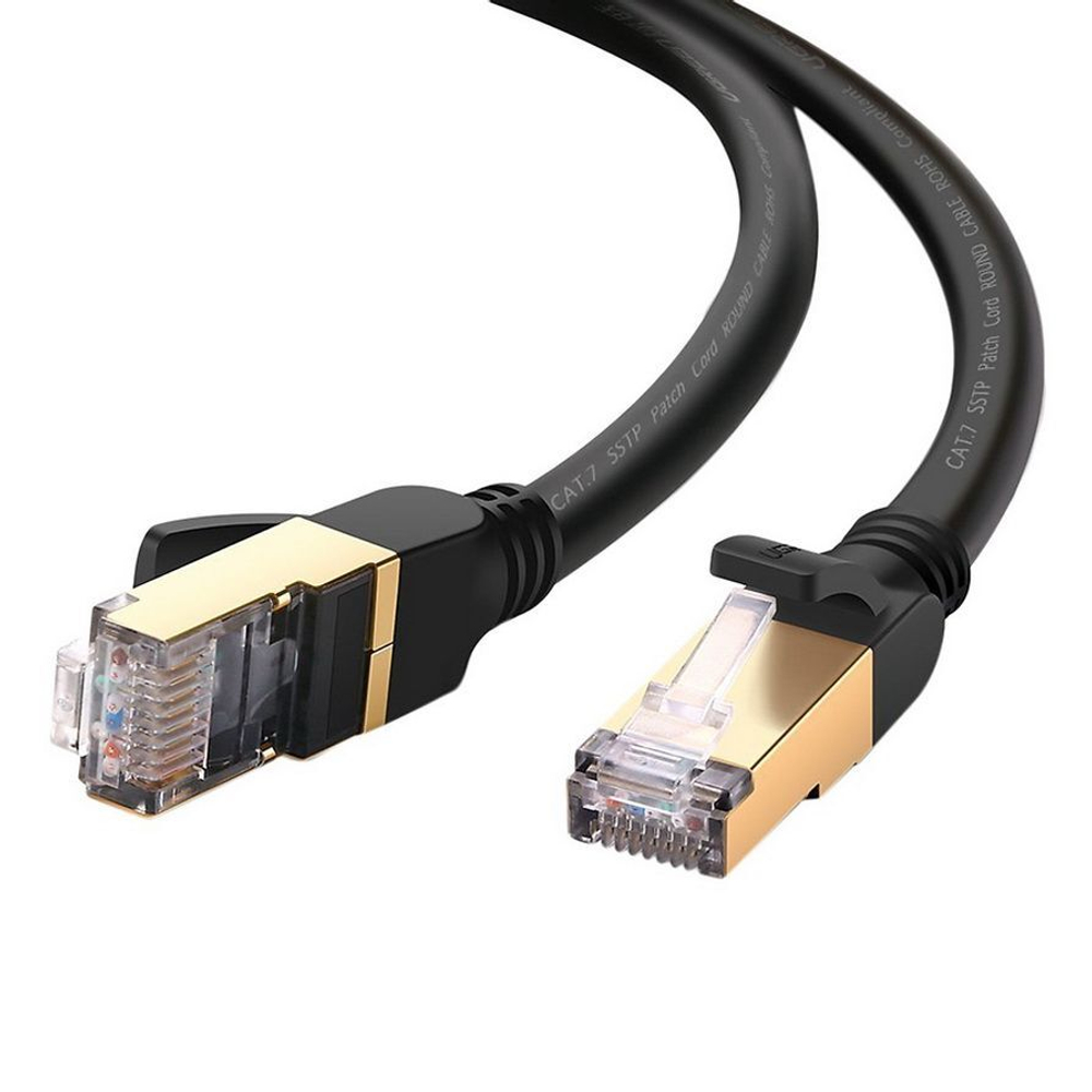 Патч корд 7 Cat, F/FTP, 1m, UGREEN 11268