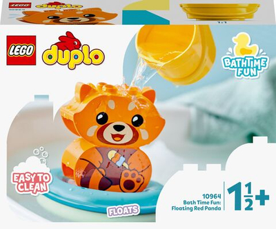 Набро LEGO DUPLO My First 10964 - Candy Cat - Для веселого купания: плавающая золотая панда 74 шт.