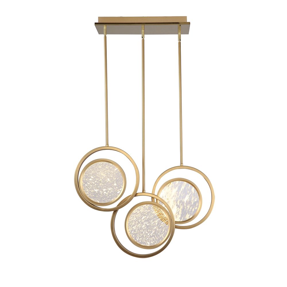 Подвесной светильник Moon Light 3A br.gold