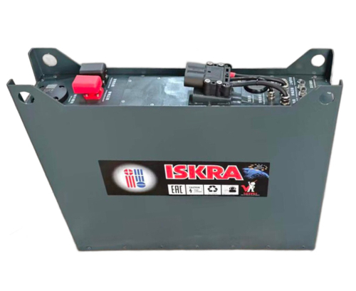 Тяговая батарея ELHIM ISKRA 8 LFP-125Ah 24V 658х145х560 мм