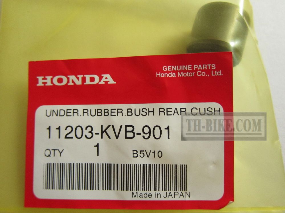 11203-KVB-901. BUSH, RR. CUSHION UNDER RUBBER (HOKUSHIN)