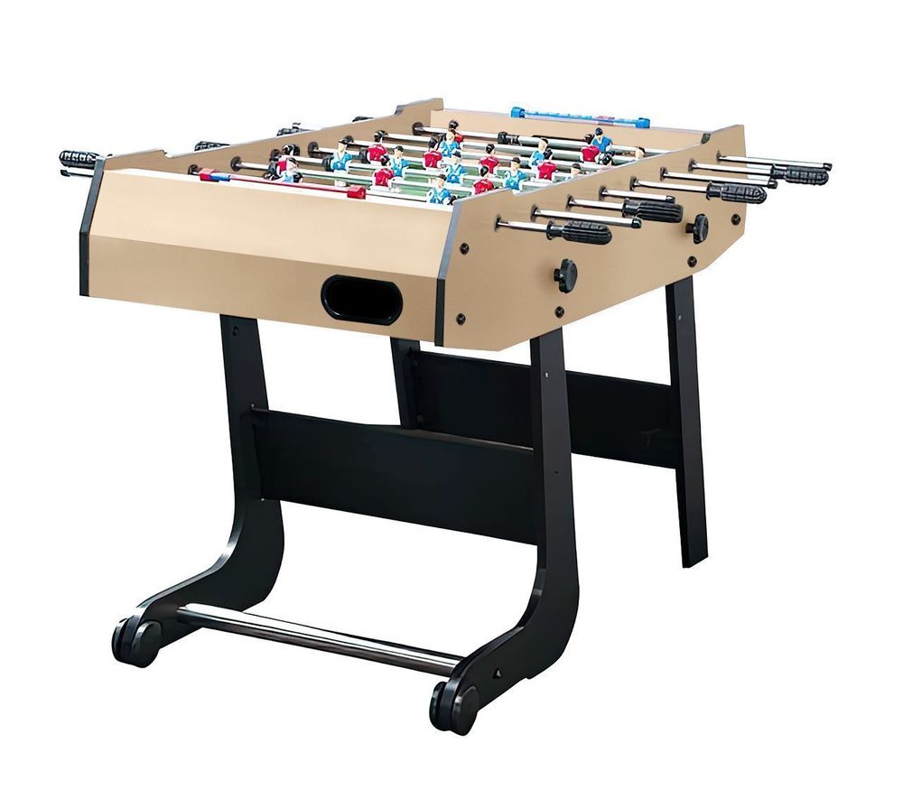 Игровой стол - футбол складной "Maccabi Mini" (121x61x81, светлый, складной)