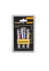 Набор адаптеров для торцевых головок 1/4", 3/8", 1/2" Штурм — фото 2