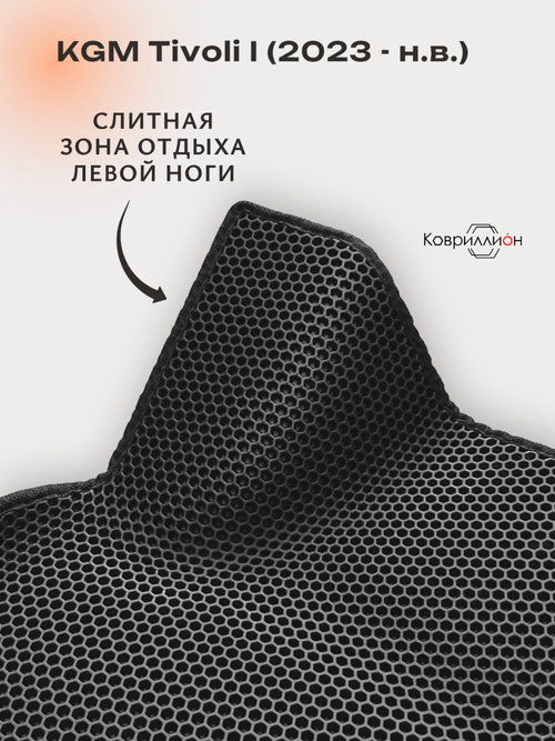 Автомобильные коврики ЭВА с бортами для KGM Tivoli (23-н.в.)