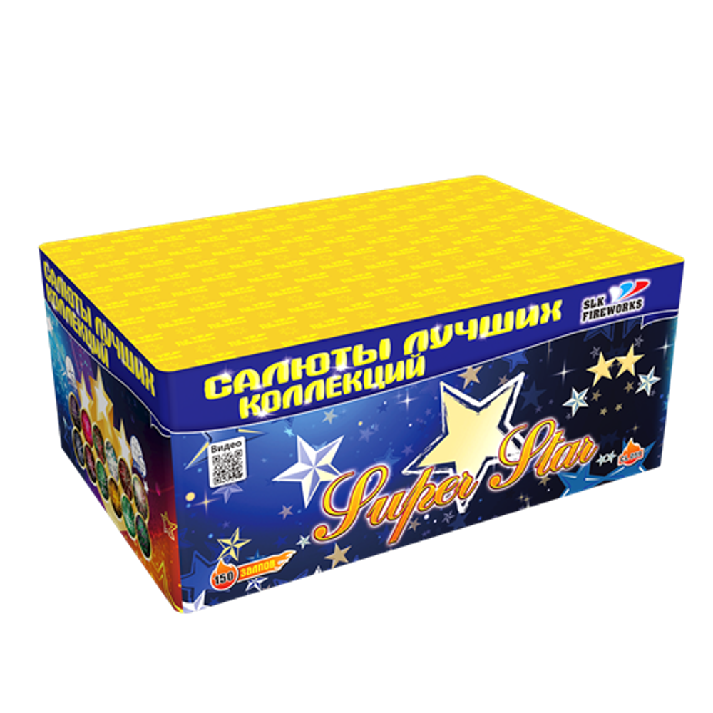 Фейерверк, батарея салютов Super Star 150 х 1,2"