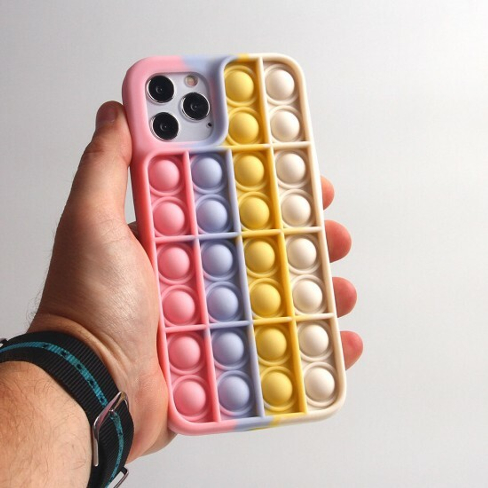Чехол-антистресс Pop it для iPhone 12/12 Pro, 012638