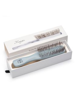 Расческа Majestic Scalp Brush серый жемчуг