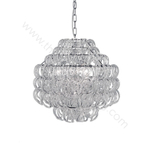 Pendant design lamp Giogali SP 3E by Vistosi (Clear)