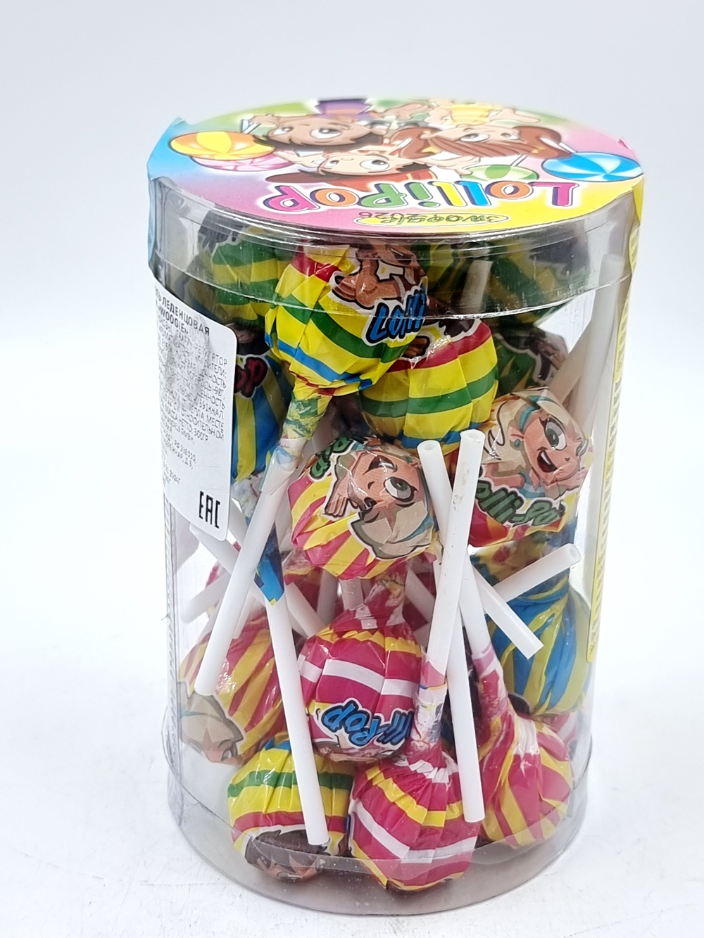 Леденцы на палочке Woogie LolliPoP ассорти вкусов 300 г (Австрия)
