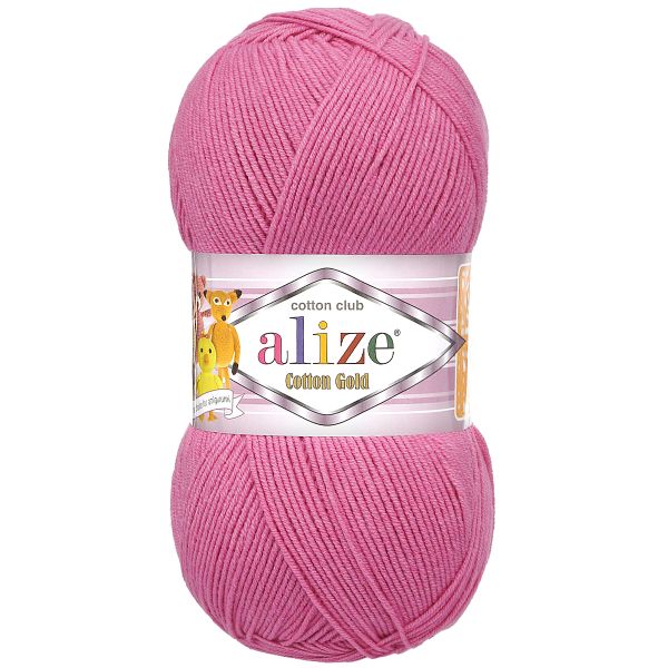 Пряжа Alize (Ализе) Cotton Gold / уп.5 мот. по 100 г, 330м, 264 лаватера