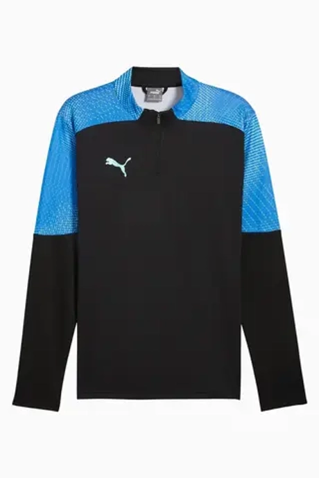 Кофта Puma IndividualFINAL Top 1/4 Zip - черный