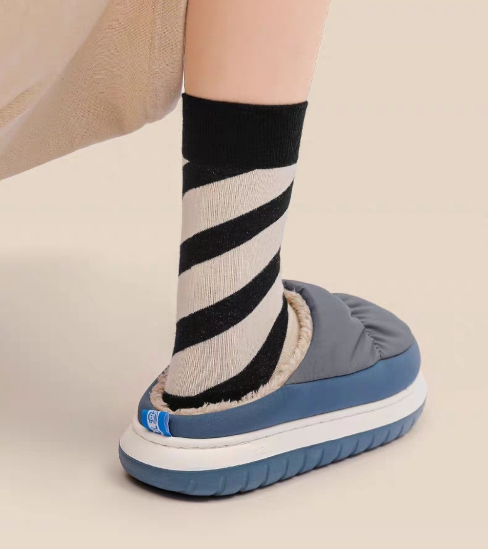 Домашние тапочки Paul Frank Macaroon II Color (Gray/Blue)