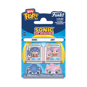 Набор Funko Bitty POP! Sonic the Hedgehog Sonic and Amy Rose 2 шт 94082
