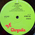 Jethro Tull – Benefit (Англия 1970г.)