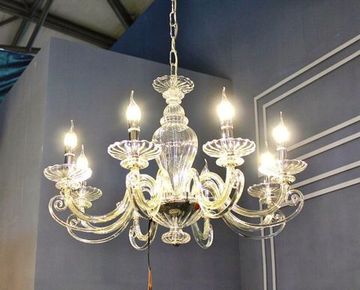 murano chandelier  SYLCOM 12- 30 by Arlecchino Arts ( HK)