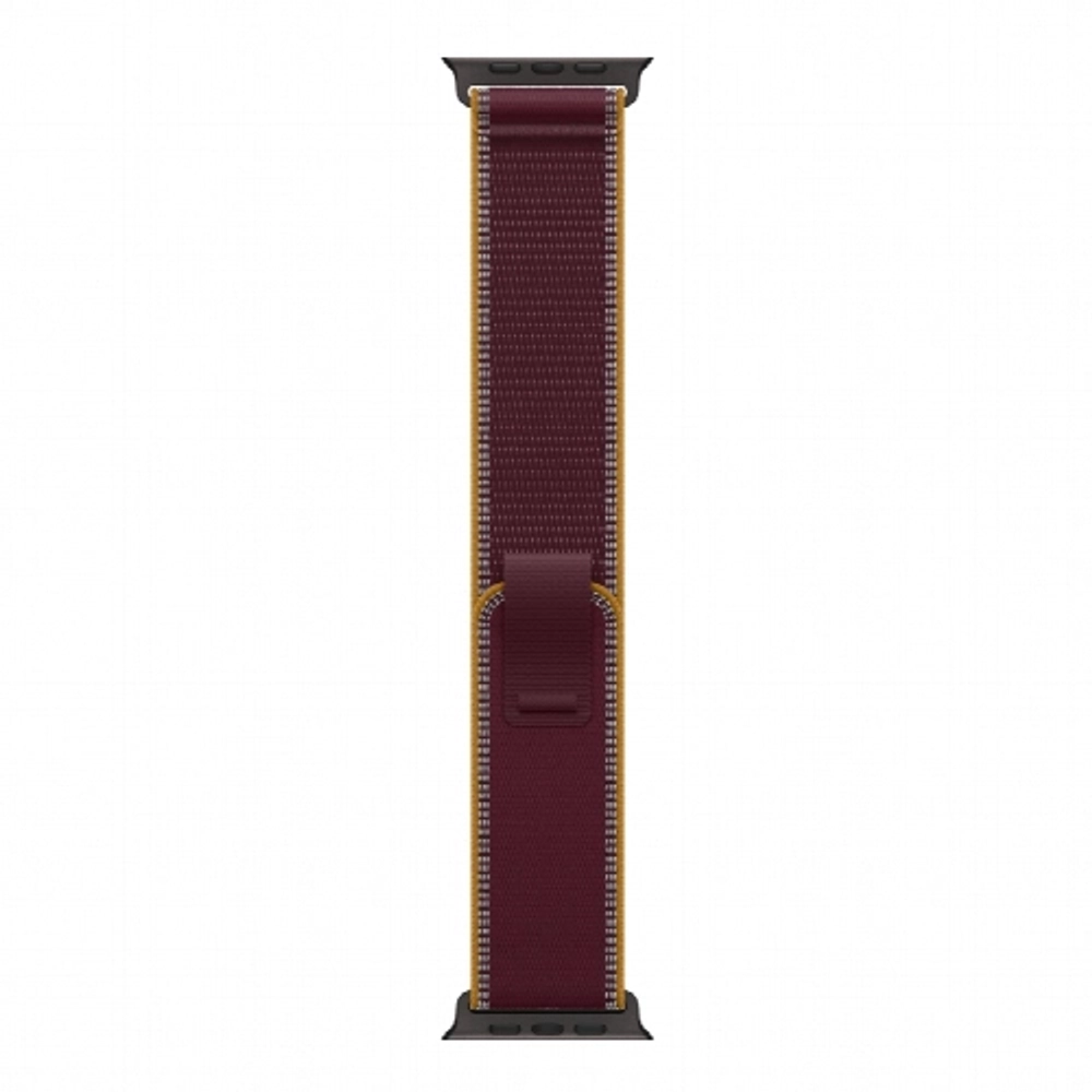 Смарт-часы Apple Watch Ultra 4 49 mm, Black Titanium case | ремешок Trail Loop | Burgundy, M/L