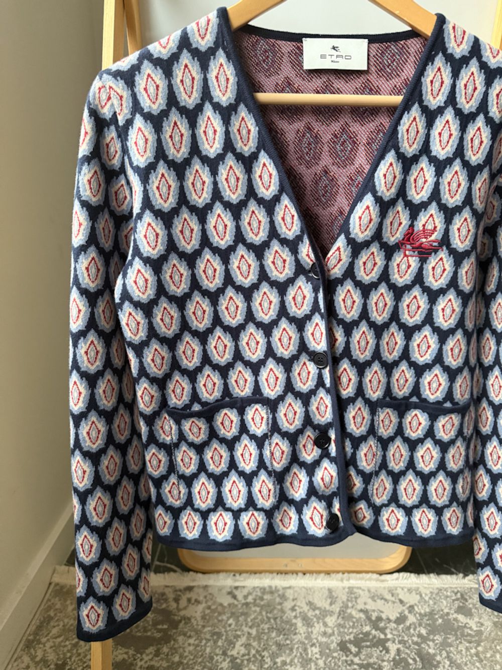 Хлопковый кардиган Etro, 158