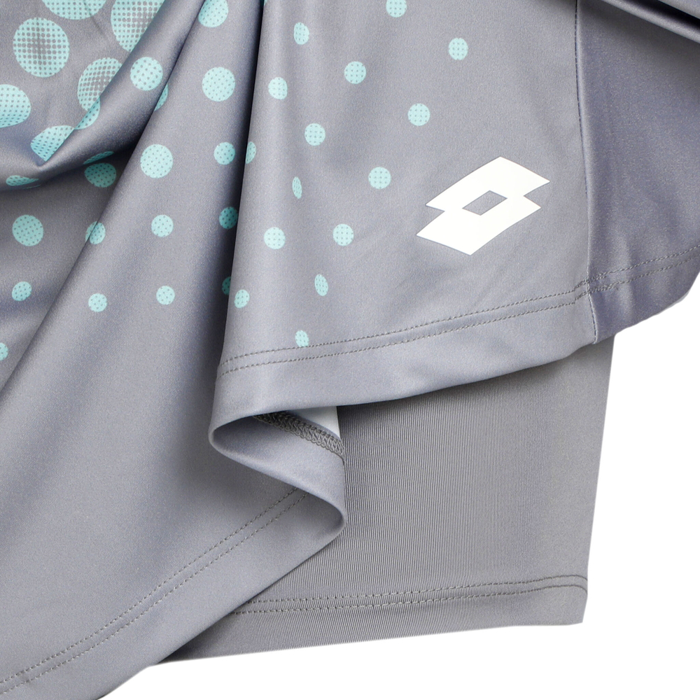 Женская теннисная юбка Lotto IV 1 Skirt Women - Grey, Mint