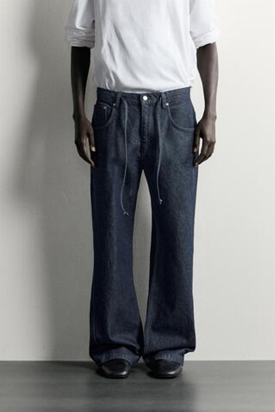 ДЖИНСЫ RELAXED FIT С ШВАМИ — ZARA