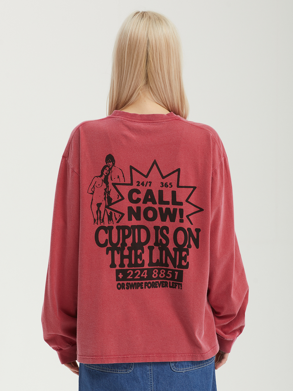 Мужской Лонгслив Cupid's Calling