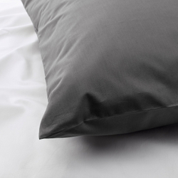IKEA ULLVIDE  (ИКЕА УЛЛВИДЕ)  -  Наволочка - серый 50x60 см
