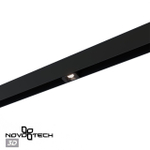359513 SHINO NT24 164 черный Трековый светильник для низковольтного шинопровода IP20 LED 3W 48V 3000K 120Лм FLUM