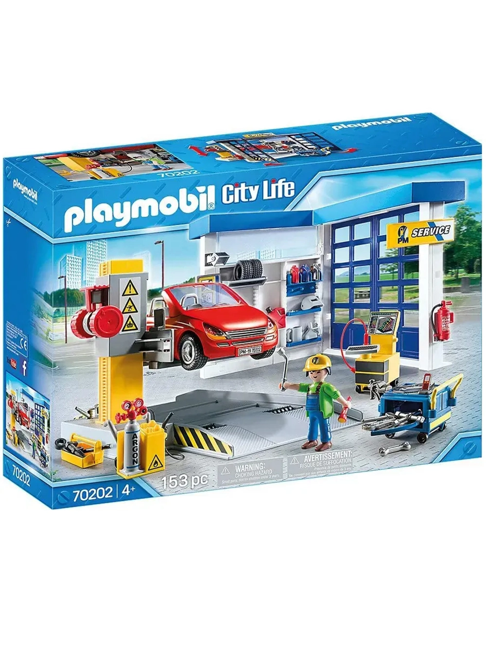Набор Гараж для ремонта машин Playmobil 70202