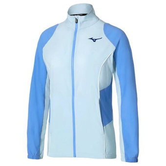 Женская Кофта теннисная Mizuno Frontier Shadow Jacket - ice water