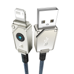 USB-A - Lightning Кабель Baseus Unbreakable Charging+Data 2.4A 1m - Stellar White