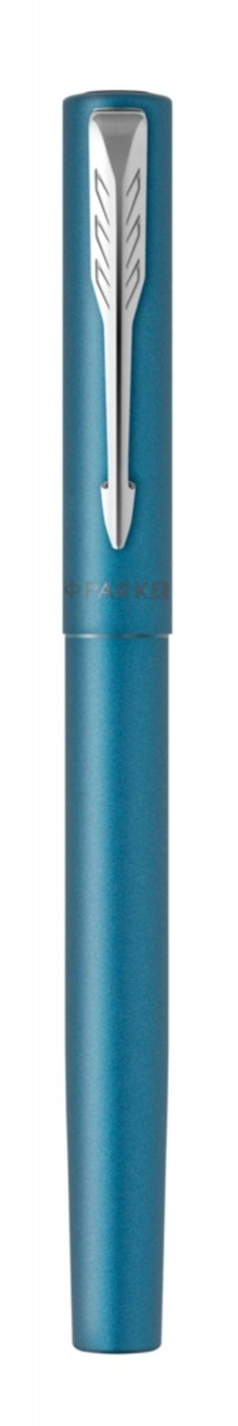 Перьевая ручка Parker Vector XL Teal CT, цвет чернил blue, перо: F, в подарочной упаковке.