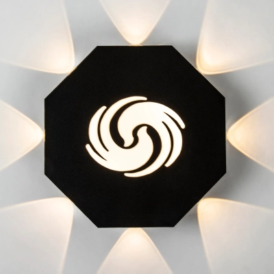 Настенный светильник LED4U L7307-180 BK