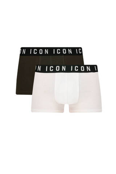 трусики-боксеры 2 шт. Dsquared2 - белый(DQ1086 D008J)