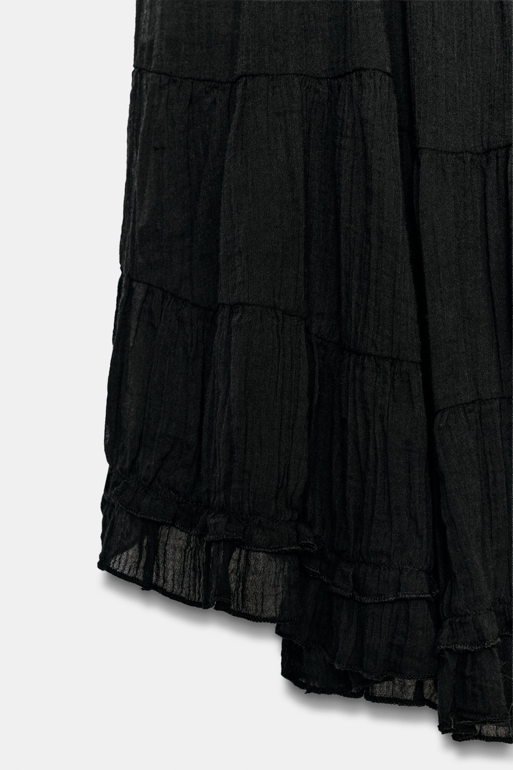 АСИММЕТРИЧНАЯ ЮБКА МИДИ — ZARA