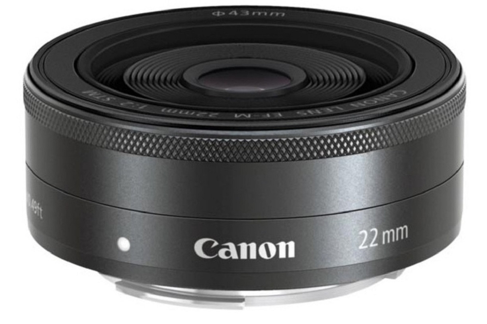 Canon EF-M 22mm f/2 STM, черный