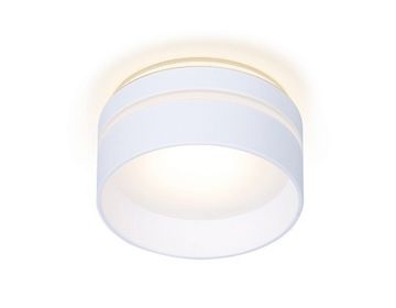 Встраиваемый точечный светильник TN193 WH/S MR16 белый/песок Ambrella