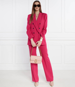 Кожаная сумка через плечо THE QUILTED J MARC Marc Jacobs - розовый(2S3HSH007H03)